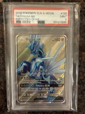 2018 POKEMON SUN & MOON FORBIDDEN LIGHT 125 FULL ART/DIALGA GX - PSA  on eBay