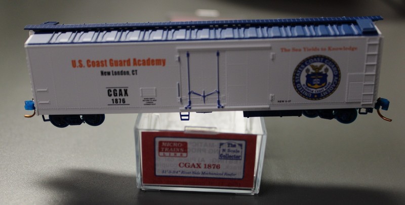 Micro-Trains N Scale U.S. Coast Guard Academy, Mechanical Reefer, Special Run