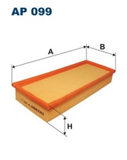 Luftfilter FILTRON AP 099 Filtereinsatz für BAP BNP BFP GBP MONDEO FORD 1 2