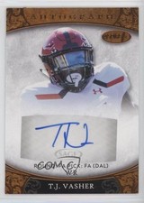 2021 Sage Aspire Bronze TJ Vasher #ASP-131 Auto 0c6