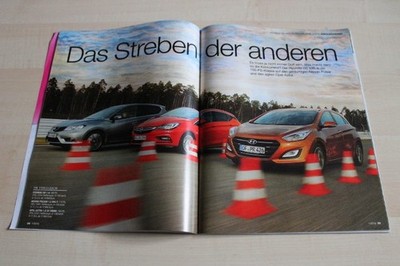 Auto Motor und Sport 01/2015 Nissan Pulsar 1.2 DIG-T Acenta mit 115PS besser als