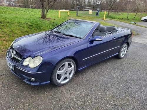 2007 MERCEDES CLK350 3.5 V6 SPORT AUTO 7G TRONIC CONVERTIBLE HUGE SPEC MOT JULY  - Picture 1 of 24