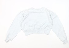 Womens UK Size 10 Pinkydoll White Pullover Sweatshirt