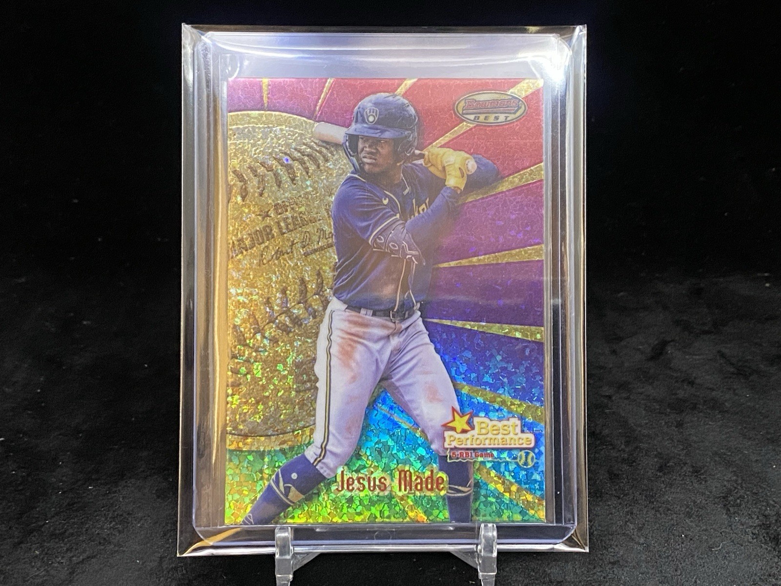 JESUS MADE 2025 BOWMAN'S BEST #BP-20BEST PERFORMANCES MINI-DIAMOND INSERT / MIL