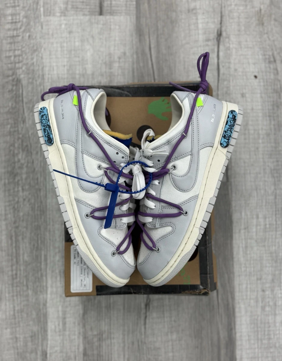 Las mejores ofertas en Nike Off-White x Dunk Low Lot 48 of 50 | eBay