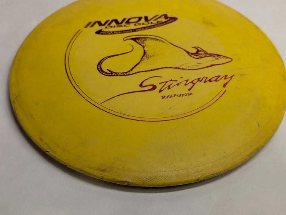 Innova DX Stingray Disc Golf Midrange Driver PFN 148g Yellow - Image 2 of 4