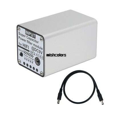 9V 5F Super Capacitor Power Filter Module for Hifi Line Filter EMI Filter DC2.1