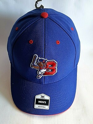B & Bulls logo BallCap Hat Embroidered Logo Adjustable Hook/Loop Size Adult/Teen