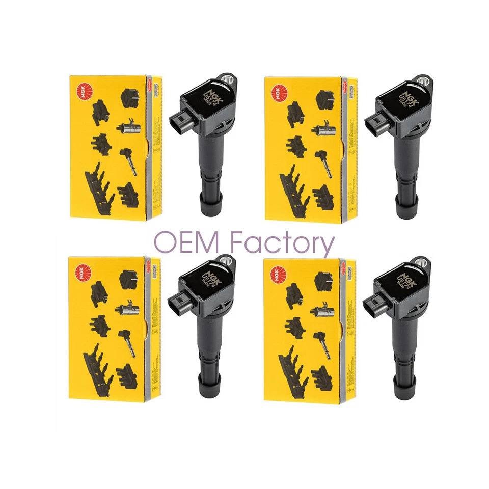 30520R40007 4 pcs NGK Ignition Coils for Acura ILX Honda Accord Civic Crosstour Foto 2 de 4