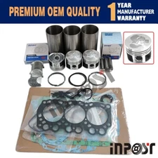 For Mitsubishi L3E-61SDH L3E Engine Overhaul Rebuild Repair Kit Parts Volvo EC15