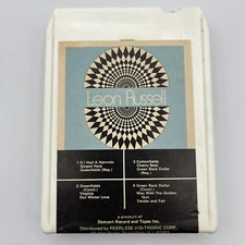 Leon Russell - Self-Titled - Restored 8 Track Tape - New Pad and Splice