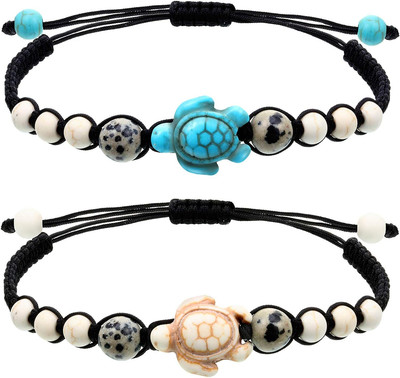 2 Pieces Promise Friendship Handmade Meaning Distance Matching Bracelet Gift for