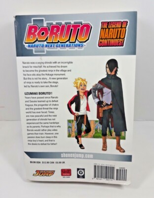 Boruto Volume1: Naruto Next Generations Paperback Manga Book