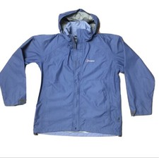 Ladies Berghaus Aquafoil Waterproof Hooded Jacket Size Uk 16 Worn Once
