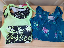 Justice Sport TWO Girls Tops Size Medium 10   NEW WITH TAGS