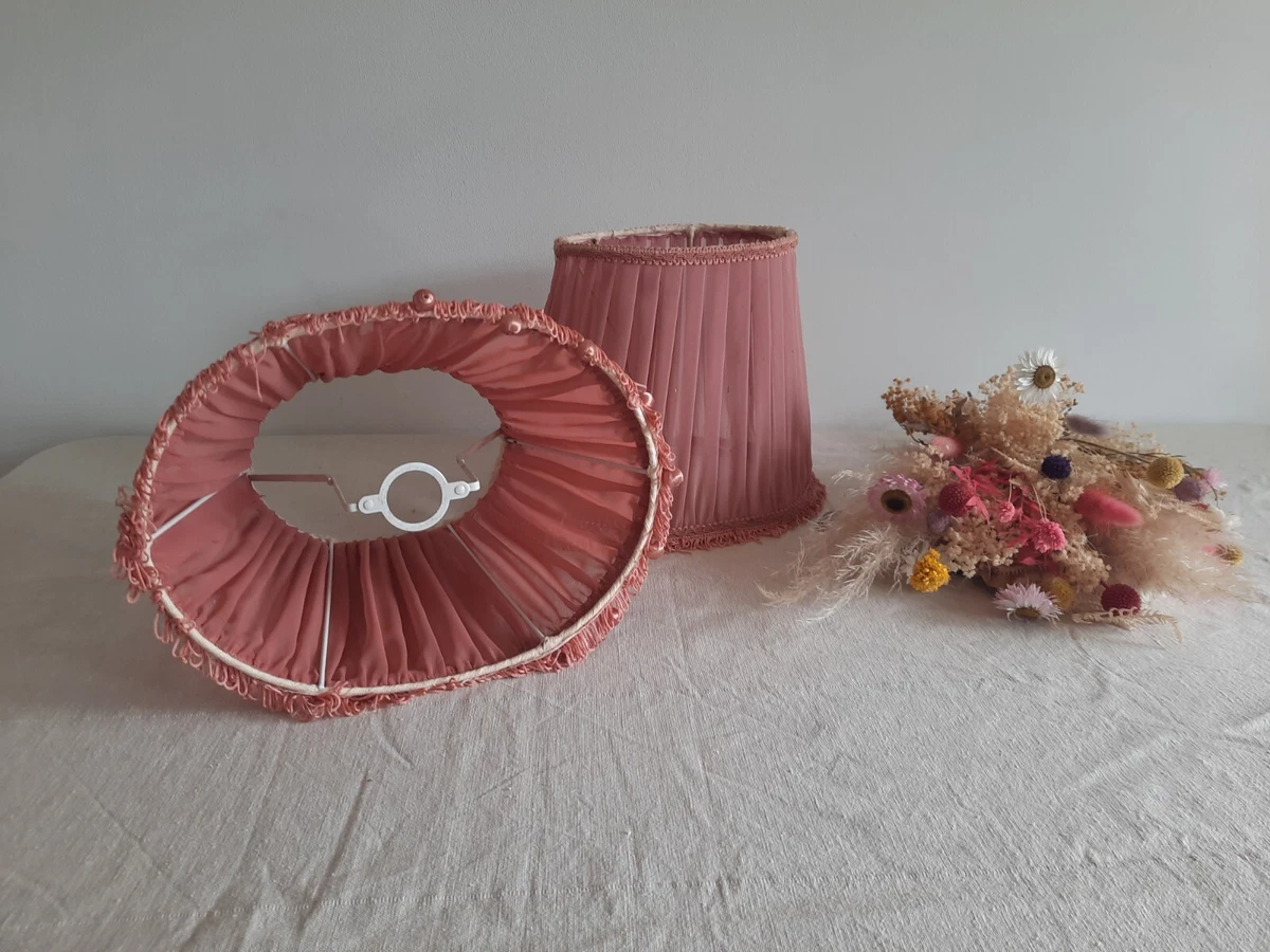 Oval pleated online lamp shades