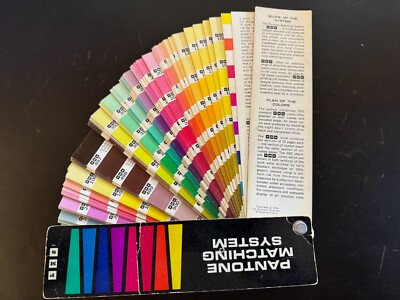 Pantone(R) Color Guide (ORIGINAL ISSUE 1963) Where it all started
