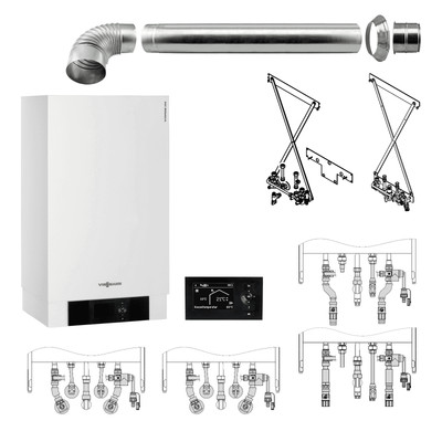 Vitopend 200-W 24,0 kW EG-E Vitotronic 200 witterungsgeführte Heiz-/Kombitherme