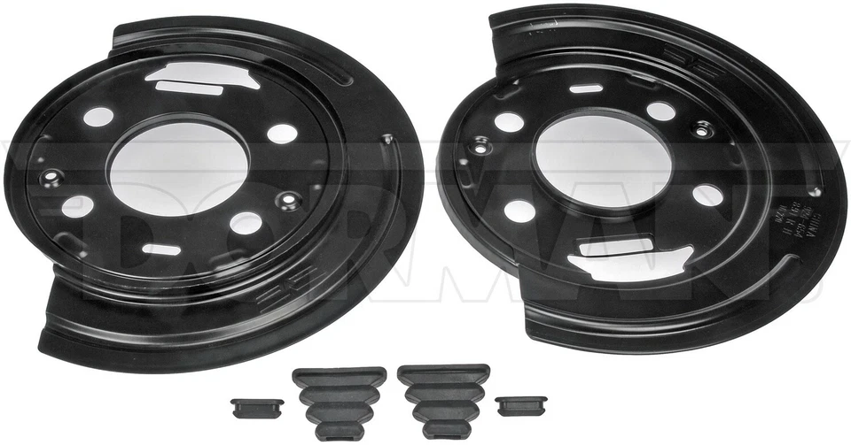 Placa de respaldo de freno trasera para Chevrolet Express 3500 2006-2010 furgoneta corta Dorman Foto 2 de 2