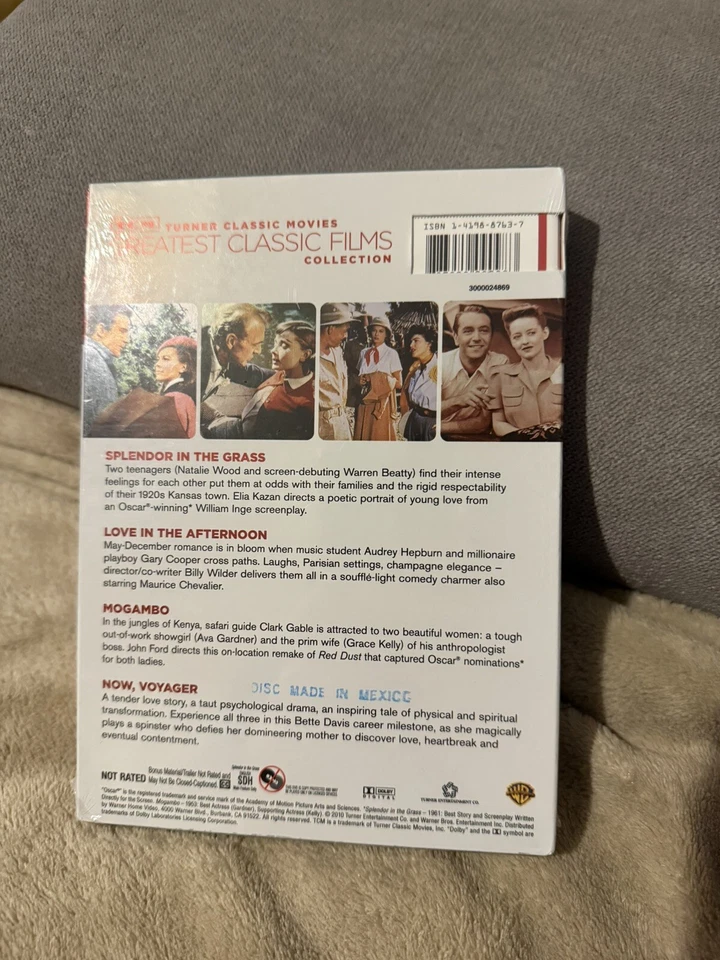 TCM Greatest Classic Films Collection: Romance (DVD 2010 2-Disc) New Sealed - Image 2 of 2