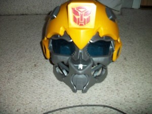 Hasbro Transformers Bumblebee Electronic Voice Changing Helmet Mask 2008 talking | eBay