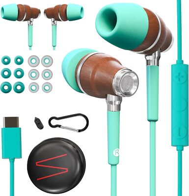 Symphonized USB-C Earphones iPhone 15, 16, Android Phones, MacBook [Open Box]