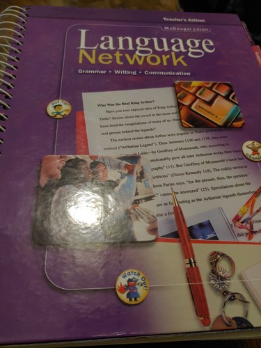 Language Network Hardcover Holt McDougal