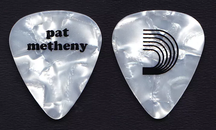 Pat Metheny Signature White Pearl Guitar Pick 2021 Tour eBay