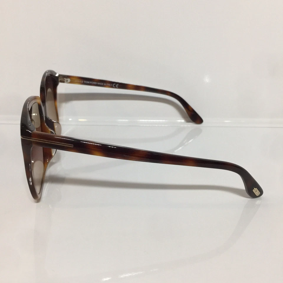 Новые большие пластиковые женские солнцезащитные очки Tom Ford Faye-02 TF788-F 53F Havana 58 мм - Изображение 3 из 4