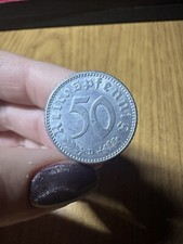 M&uuml;nze Deutschland Deutsches Reich 50 Pfennig 1943 D Subalpina