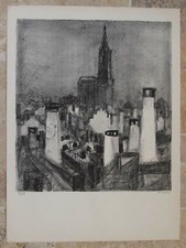 Lithographie Originale Roger