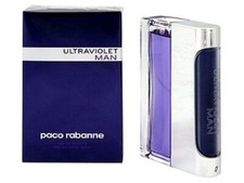 ULTRAVIOLET by Paco Rabanne for Men 3.3 / 3.4 oz EDT Cologne Spray NEW in BOX