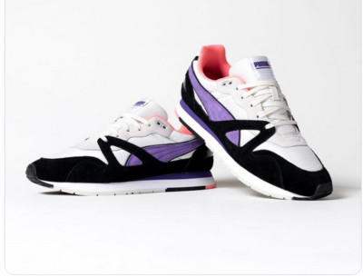 Puma Mirage NIB OG C.D Grey Purple 309686 01 Size 10