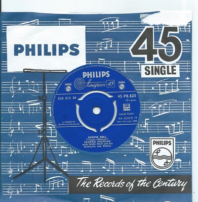 Frankie Vaughan:Kewpie doll/So many women:UK Philips:UK:1958