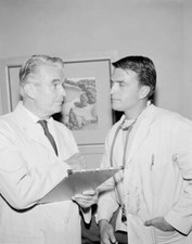Kent Smith, Ed Nelson Appearing In Peyton Place 1960S Old Tv Photo 1