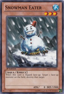 Snowman Eater - BP01-EN064 - Common - 1st Edition x3 - Lightly Played