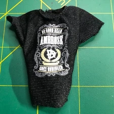 WWE Mattel Elite DEAN AMBROSE SHIRT Wrestling Figure Accessory AEW Moxley