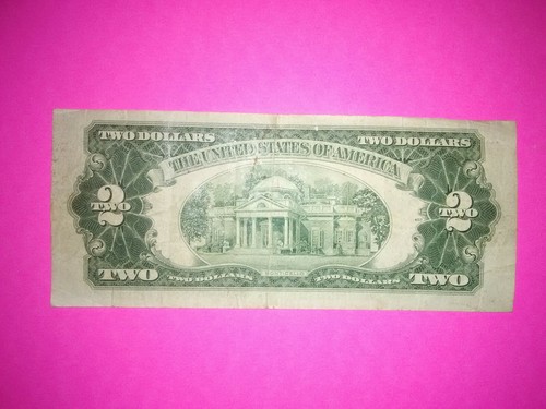 One 1953 B-$2 United States Notes Circulated - Picture 2 of 2