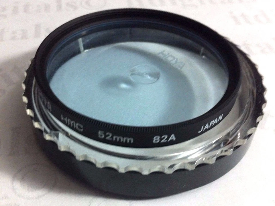52mm Hoya 82A 82-a 82 a Blue Glass Color Correction Lens Filter 52 mm Japan OEM - Image 2 of 2
