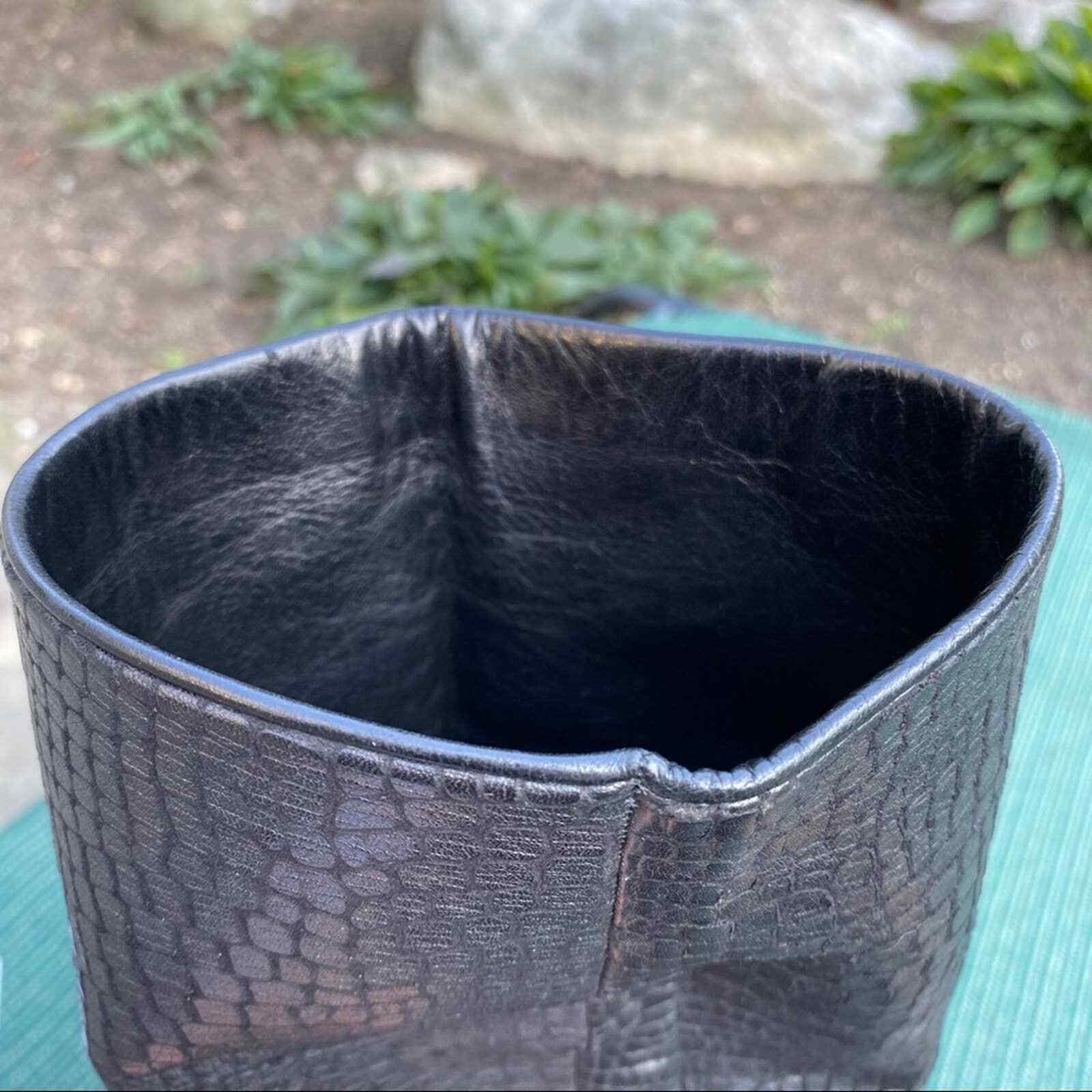 Adriano Fosi tall boots made in Italy Size 8 Gem