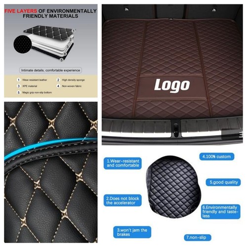 For Honda All Models Auto Liner Carpets Car Trunk Mats Waterproof Cargo Pads - Picture 6 of 12