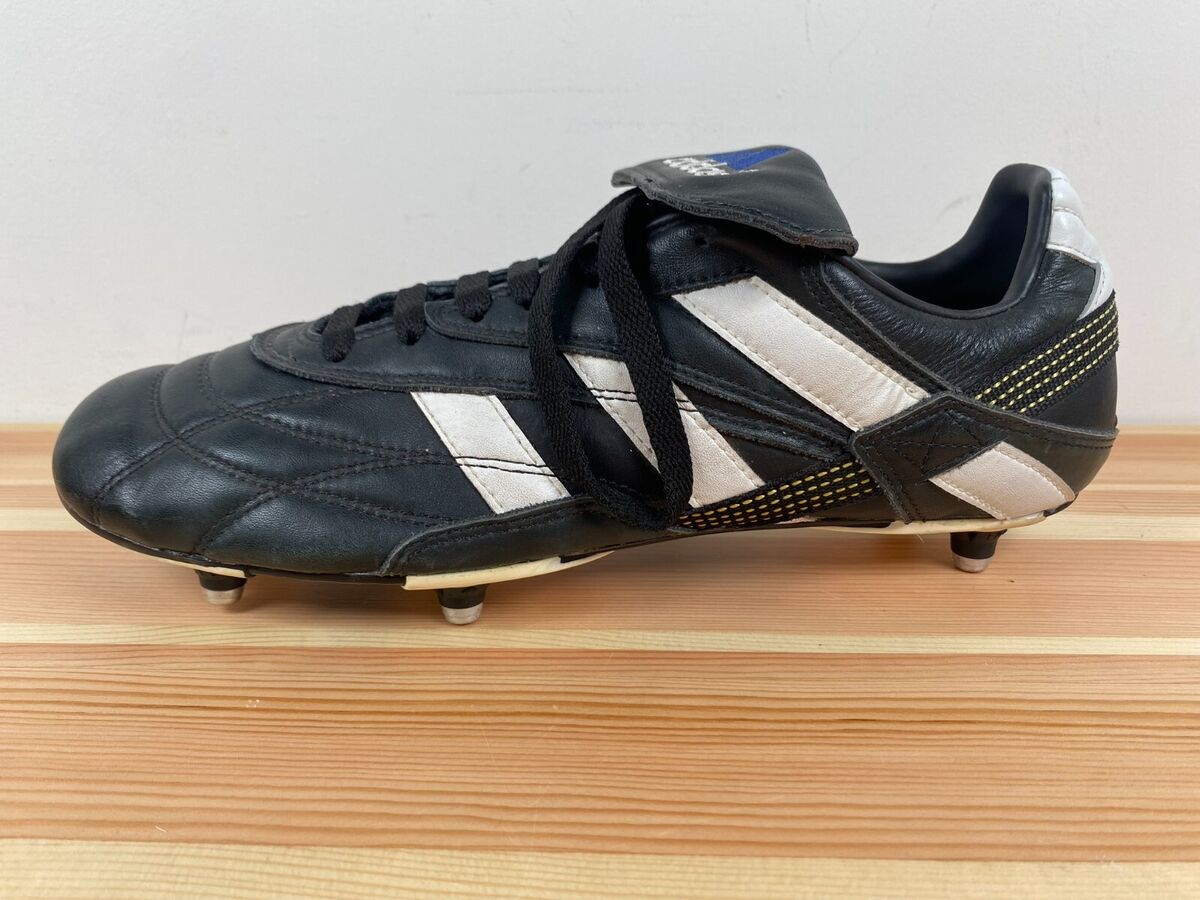 Vintage 1996 Adidas Classic Black White Predator Football Vintage 1996 Adidas Classic Black White Predator Football