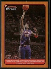 2006-07 Bowman #27 Amare Stoudemire Bronze #/50