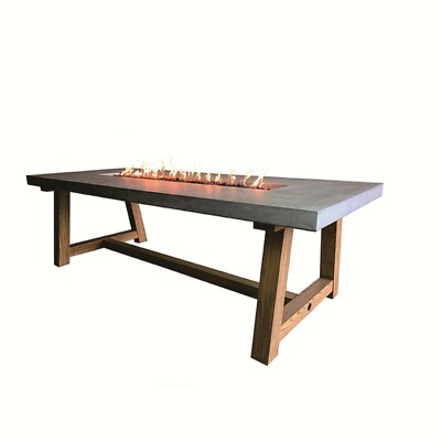 Elementi Sonoma Dining Table- Natural Gas