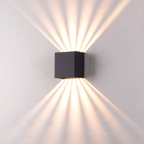 Outdoor/Indoor Lighting 6W LED Wall Sconce Light Waterproof Up/Down Lamp Bedroom - Picture 14 of 14
