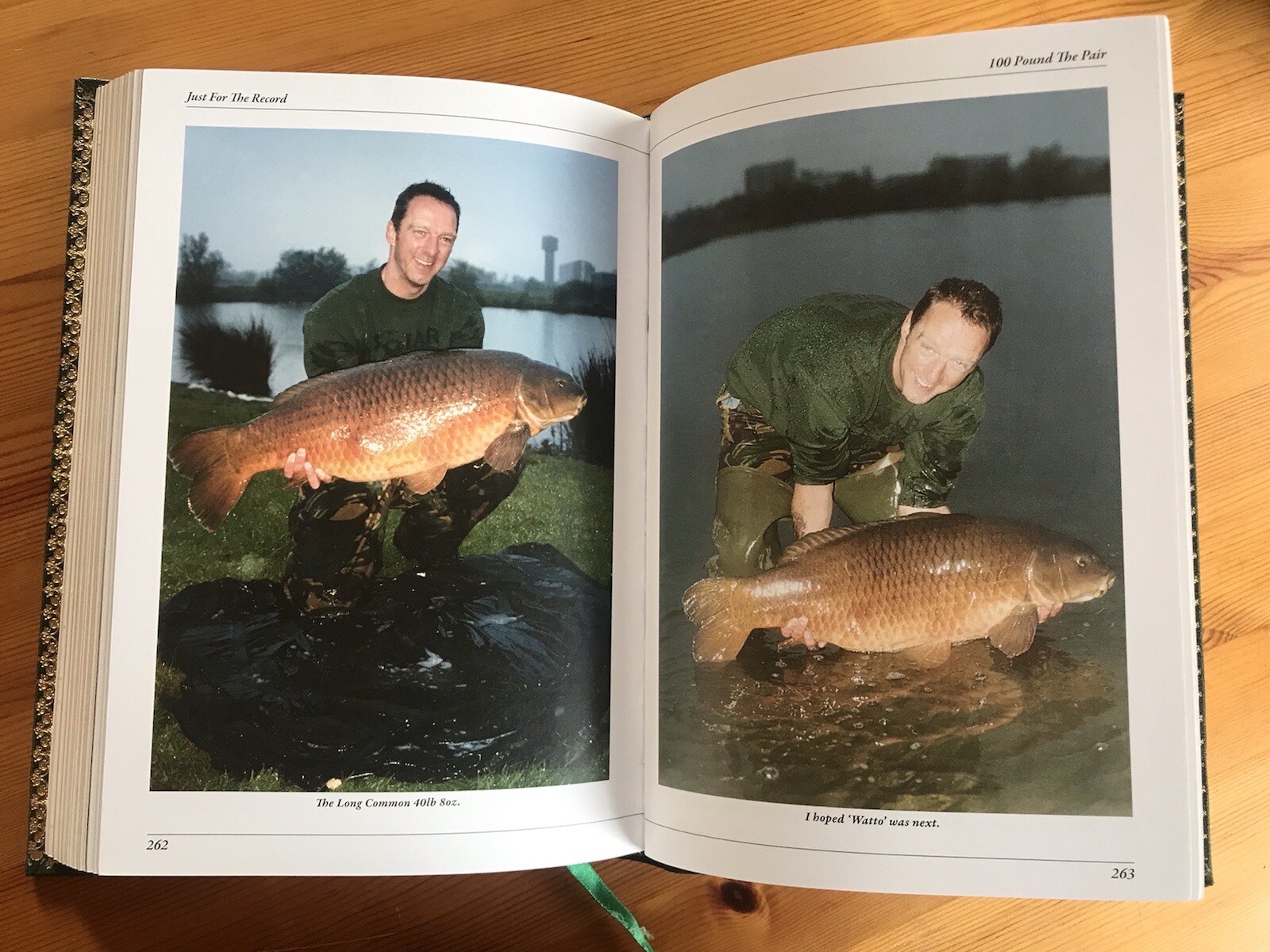 Just For The Record by Lee Jackson 1st Ed LeatherBound Signed Carp