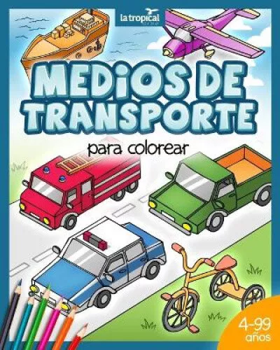 Medios de transporte para colorear: Libro de máquinas en perspectiva - Picture 1 of 2