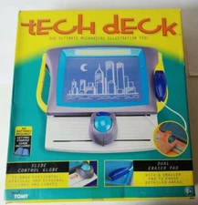 Vintage / Orig Tomy Tech Deck Mechanical Illustration Tool complete instructions