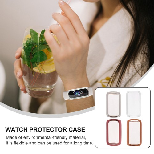 4 Pcs Soft Rubber Watch Protective Cover Smartwatch Screen Protectors - 第 12/12 張圖片
