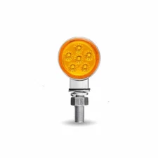 TLED-DL1X  Amber/Red Clearance Marker 1.8″ Mini Double Face Round Reflector LE